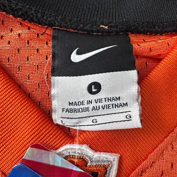 Vintage Nike Oklahoma State Cowboys #81 Football Jersey Mens Large Orange New - Picture 7 of 12